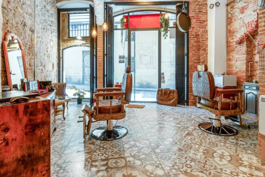 Barbershop-Einrichtung von Mr. Braz Steampunk Barbershop - Treatwell